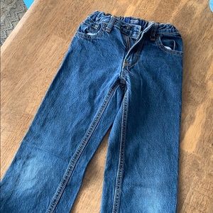 Adjustable waist boys jeans